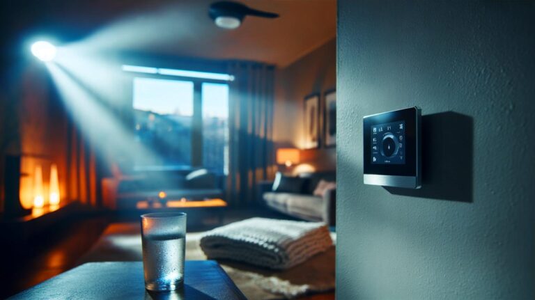 Illustration de l’astuce de réglage du thermostat pour limiter l’humidité intérieure toute l’année