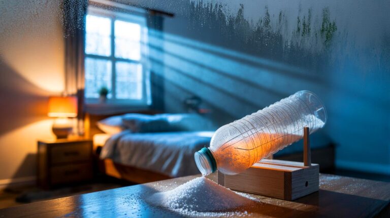 Illustration de l’astuce d’hiver qui évite la moisissure dans les chambres fermées