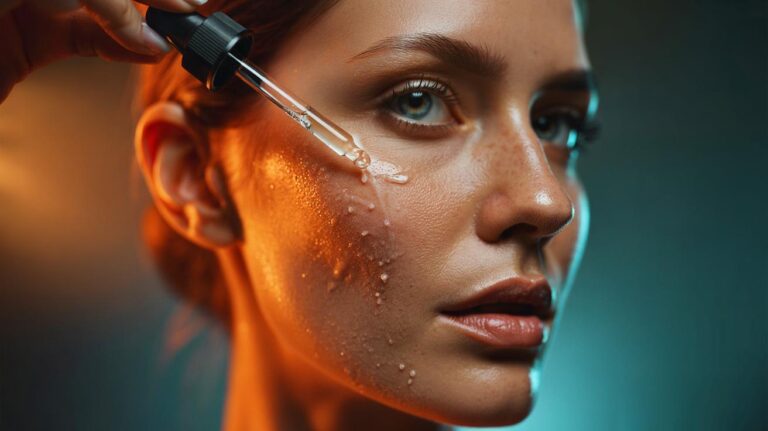 Illustration de l’exfoliation douce qui régénère et assainit la surface cutanée pour en finir avec la peau sèche