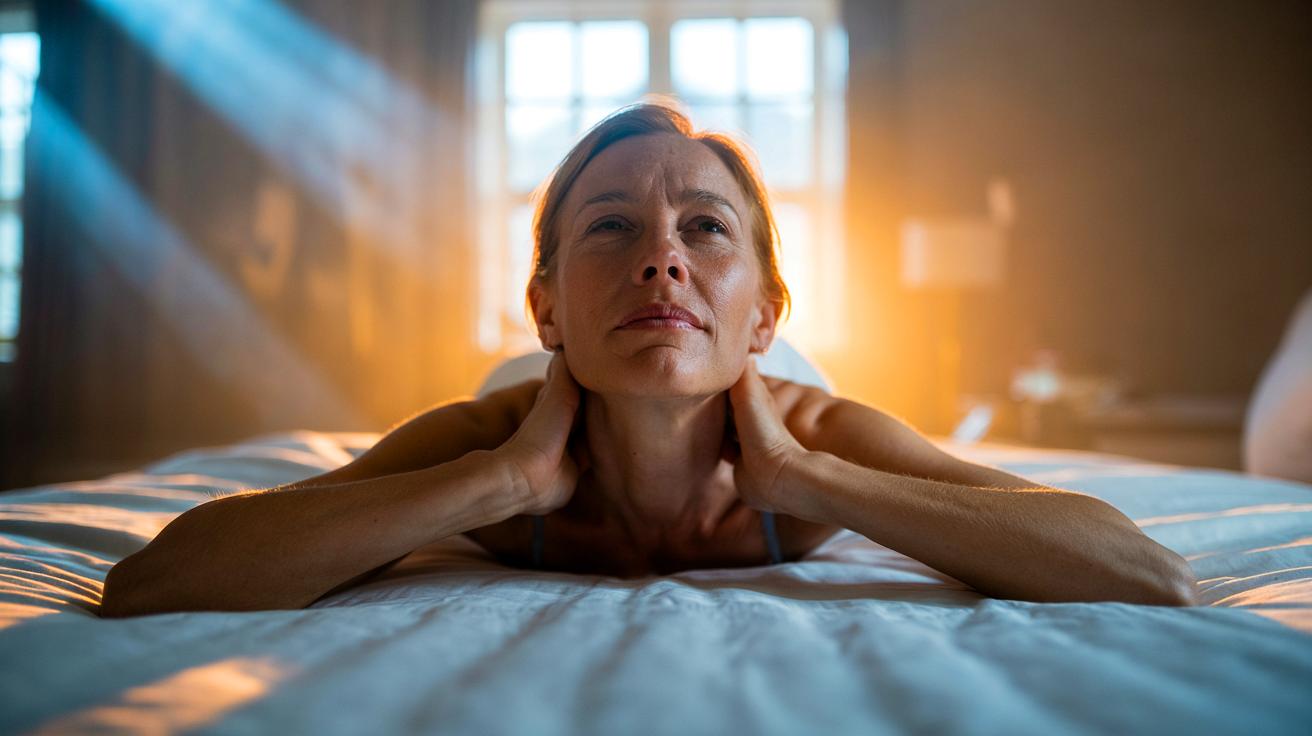 Ce geste au réveil soulage les douleurs cervicales